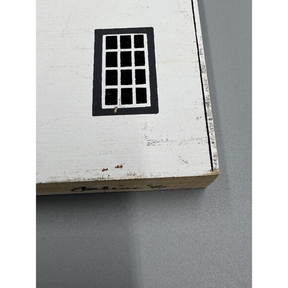 1986 Cat's Meow Fall Series Grimm's Farmhouse Shelf Sitter Decor - Picture 2 of 7